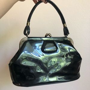 vintage shiny purse